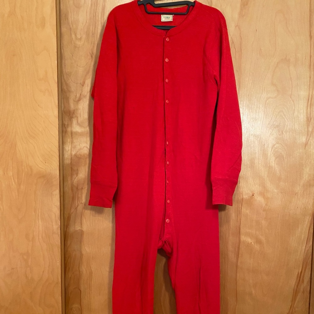 Vintage LL Bean Union Suit Liner